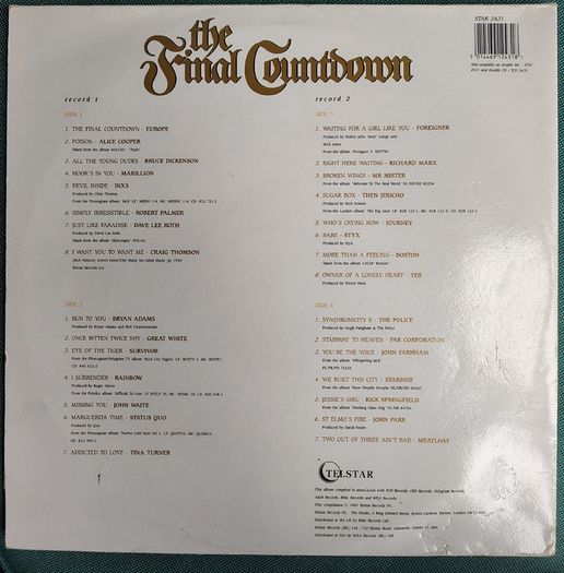 Various - The Final Countdown - The Very Best Of Soft Metal 2 x LP (1990) EX+