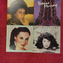 Various Female Artists. 4 Vinyl Records