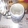 Tankard Stein Blue Cobalt Tone Salt Glaze Tavern Scene, Postage Available, Lots more Antiques and Collectables including Oil Lamps in my other ads, Image 7