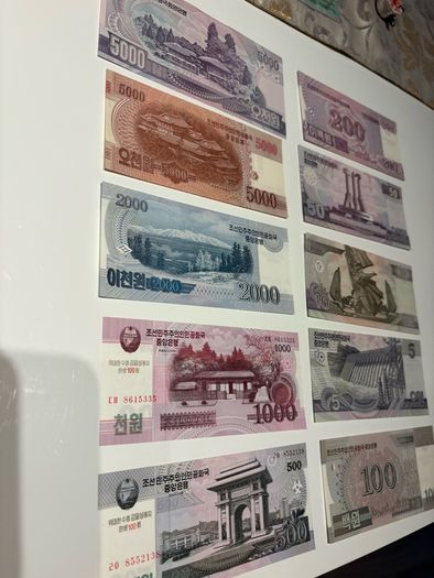 10pcs N.Korea 2002-2013 Won  UNC Banknotes Rare , Hard To Get