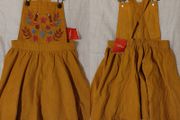 Pinafore Corduroy Dress, New With Tags