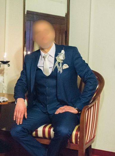 Benetti Luxury 3 Piece Suit Electric Navy (Wedding, Best Man, Groomsman, Sunday Suit)
