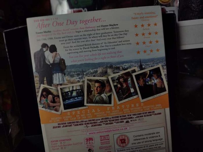 One Day ! DVD with Slipcase ! Romace ! 2011 ! Anne Hathaway !