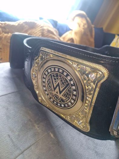 WWE championship unofficial but is like the real deal heavy metal