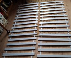 Wooden lats