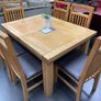Solid wood table and 6 chairs Image 5
