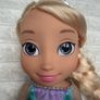 Disney Frozen Toddler Elsa Doll Royal Reflection Eyes Dirty Used Please see pictures Image 2