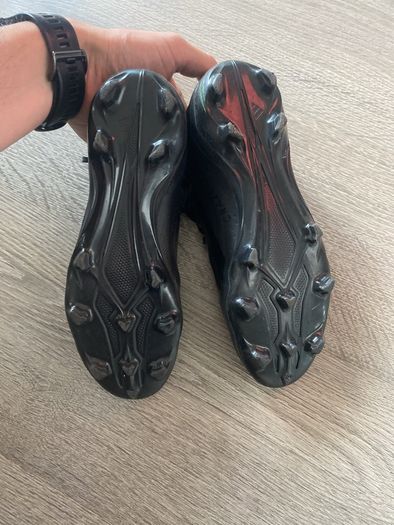 Adidas football boots Uk4 left Uk5 right