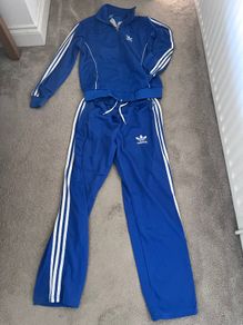 Adidas Originals Firebird Tracksuit - Men's Medium Blue