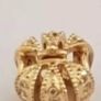 Pandora 14K Gold Crown with Diamonds Image 3