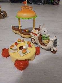 Sylvanian Families Hamburger Stand set