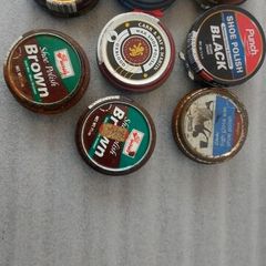 8 x shoe polish tins ,7 tins metal ,1 x plastic, see pictures for condition ,take as is ,buyer collects or pays postage thank you, check out my other adds