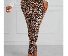 Fab Leopard Print Leggings size 20