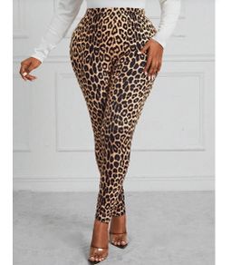 Fab Leopard Print Leggings size 20