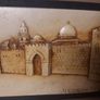 Vintage Jerusalem  Wall Plaque Souvenir Image 2