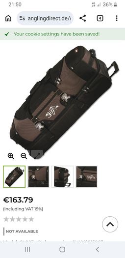 G-Loomis rolling tackle luggage bag