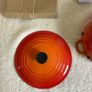 Le creuset casserole dish with lid and skillet pan Image 9