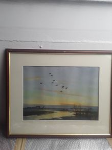Peter Scott signed print