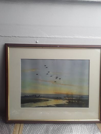 Peter Scott signed print