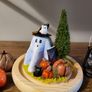 handmade air dry clay ghosts! Image 3