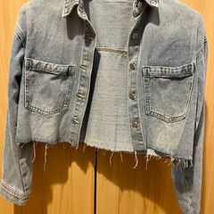 Summer denim short jacket