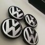 Volkswagen alloy wheel centre caps 65 MM Image 2
