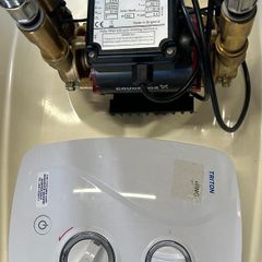 Premium Shower Boost Set: Grundfos Brass Pump + Triton Quiet Shower (1 Year Old)