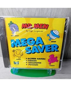 Mr.men Mega Saver Pc Cd Rom Game - Rare Retro Gaming - New Sealed