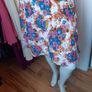 Vintage floral pleated skirt Image 3