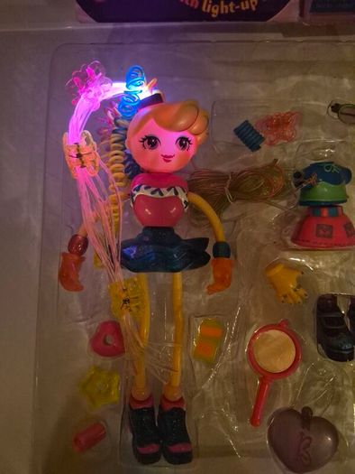 Vintage Betty Spaghetty Glo Crazy Doll Rare Colectible