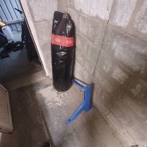 Boxing Bag and bracket