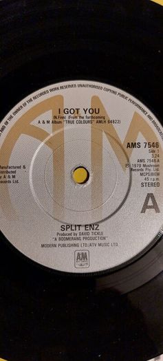 Split Enz - 'I Got You' 7" single