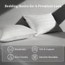 Downluxe Goose Down Pillows -  Queen Size (20"x28") x1 Image 4