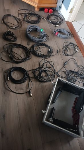 Clear out of Base Bins, Mics, stands and more
