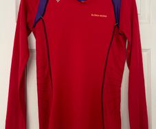 Bjorn Borg Performance Long-Sleeve Top - Size S - Thumb Holes & Back Zip Pocket