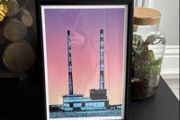 Jando Dublin Poolbeg Chimney print