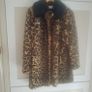 Savida Leopard Print Coat - Size 14 Image 4