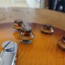 Tokai Love Rock . Refinished Nitrocellulose Tea Burst, Image 3