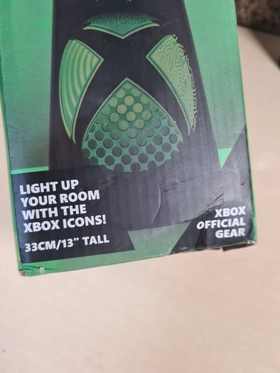 Xbox Plastic Flow Light Green Lamp