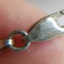 Vintage heavy, long Squared Link Sterling Silver 925 Chain length 28" - 18,7g Image 9