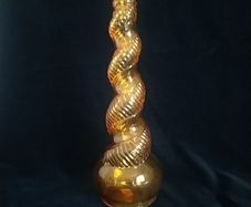 vintage glass bottle, empoli, Genie bottle