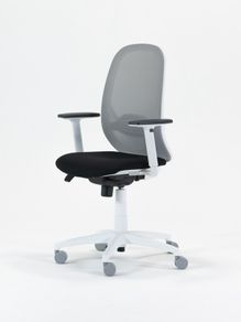 Andy Mesh Back Ergonomic Operators Chair White Frame
