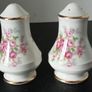 Royal Albert "Rose" Salt and Pepper Shakers Image 3