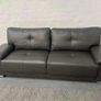 Hanson Fullback Leather Sofa Set Image 8