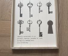 Wooden Keyholder