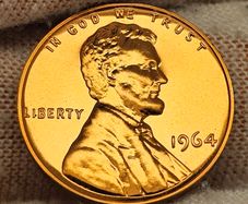 USA United States Proof Lincoln Memorial Penny Cent Beautiful Gem Proof