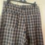 Fab Zara Grey and Beige Check Plaid Balloon Trousers  Size XL UK 14 Image 8