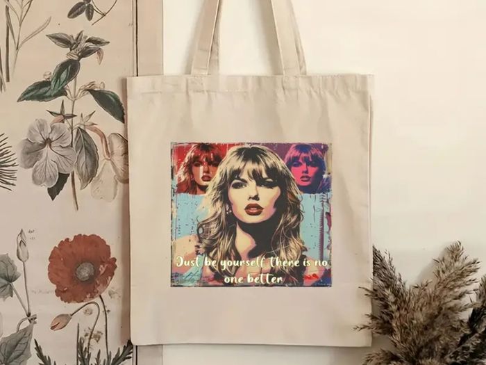 Taylor Swift Swiftie Canvas Tote Bag