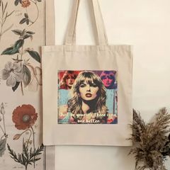Taylor Swift Swiftie Canvas Tote Bag