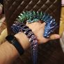 Large 3D Printed Articulated Crystal Dragon Toy Image 4